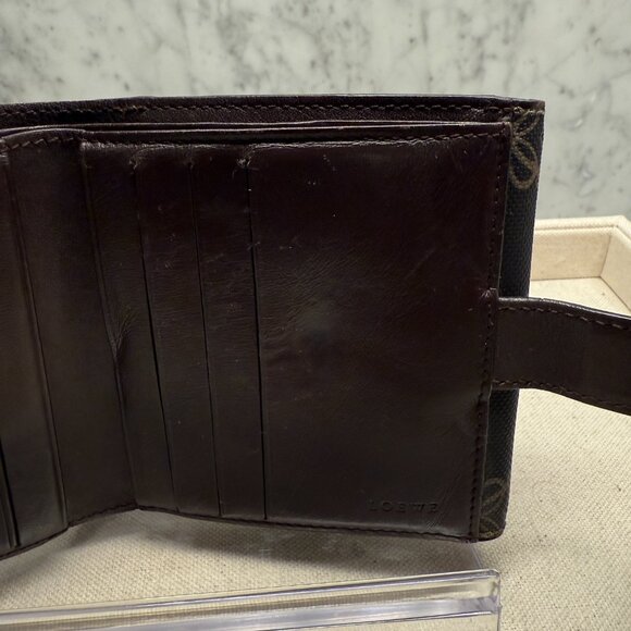 Loewe Anagram W Hook Wallet with Coin Pouch - Picture 3 of 8